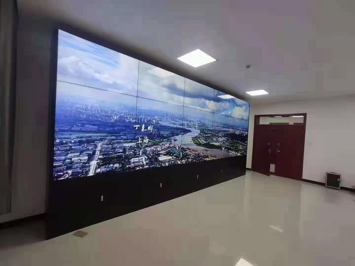 文安拼接屏-55寸京东方液晶拼接屏3X4案例展示